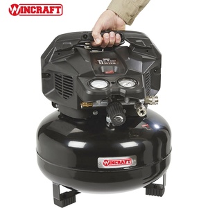 Compresor <span class=keywords><strong>de</strong></span> Aire Portátil <span class=keywords><strong>de</strong></span> Alta Calidad, Bajo Ruido, OEM, Conexión Directa, 1.5HP, 150PSI, Sin Aceite, Tipo Pancake, para Pintura en Aerosol - Product Image 6