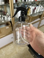 Pulvérisateurs à gâchette noire de 16oz 500ml Type d'étanchéité de pompe à buse réglable Bouteilles de pulvérisation en plastique vides