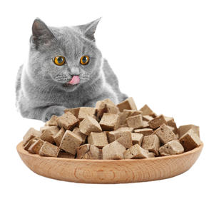 OEM ODM Factory Großhandel Gefrier getrockneter Hunde katzen snack Hochwertige trockene gefrier getrocknete Rinder leber - Product Image 2