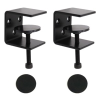 Étagères en forme de U Supports DIY Support Fer Acier Montage Mural Métal Hauteur Réglable Étagère Pince Supports Flottants pour Étagères