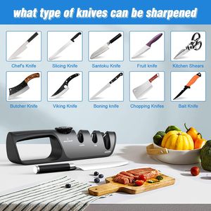 Aiguiseur de cuisine manuel 3-en-1 réglable pour <span class=keywords><strong>ciseaux</strong></span> et couteaux, à grain de <span class=keywords><strong>diamant</strong></span> multi-granulométrie, design imitation <span class=keywords><strong>bois</strong></span> - Product Image 6
