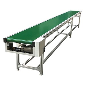 Flat Conveyor Belt Machine PVC Belt Conveyor Packaging Transport Conveyor Belt Assembly Line Production System