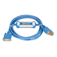 Câble de programmation PLC Amsamotion série GE90-30 GE90-70 IC690ACC901 PVC Port RS232 Conducteur en cuivre 2*10mm Usage industriel