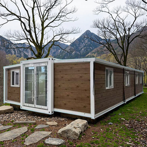 บ้านคอนเทนเนอร์แบบขยายได้20FT พับได้ทนทานบ้านหลังเล็กบ้านแบบแยกส่วนพร้อมแผงเซลล์แสงอาทิตย์ - Product Image 3