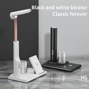 <b>Table</b> Lamp Wireless Charger Station 3 in 1 Multifunction <b>Foldable</b> LED Eye Protection Book Lamp Magnetic Charger Fast Charge - Product Image 2