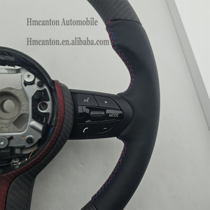 พวงมาลัยหุ้มหนังคาร์บอนไฟเบอร์แบบด้าน สำหรับรถยนต์ BMW ซีรีส์ 3 ซีรีส์ 5 รุ่น F10 F20 F30 F90 F01 F02 ลดราคาพิเศษ - Product Image 6