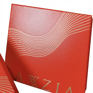 Custom Designed Luxury Corrugated UV Gift <b>Box</b> with Rigid Lids and Base for Perfume Jewelry Crafts Wedding Packaging - Product Image 1