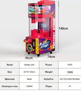 Máquina expendedora de cápsulas Mandi Lucky Drop de 100 mm, recargable por USB, operada con monedas, en inglés y español, juego japonés Gacha Gachapon - Product Image 5