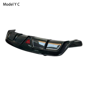 Pour diffuseur arrière en fibre de carbone de style <span class=keywords><strong>Tesla</strong></span> modèle Y <span class=keywords><strong>C</strong></span> 2018-2024 - Product Image 4