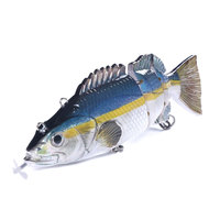 Leurres de pêche rechargeables par USB lumière LED clignotante appâts durs de 15cm/54g leurre de pêche électrique appâts durs de natation