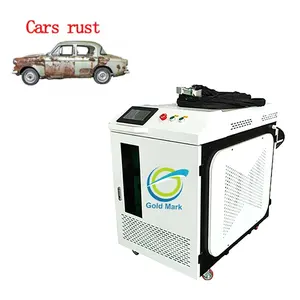 portable handheld laser cleaner 1500w rust paint heavy dirty from metal car impurities laser cleaning machine