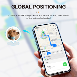Collier <span class=keywords><strong>de</strong></span> suivi GPS intelligent pour chats et chiens, suivi en temps réel, étanche IP68, autonomie <span class=keywords><strong>de</strong></span> 1 an, compatible Android/iOS, nylon - Product Image 5
