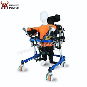 Đa bảo vệ CP con Walker rollator đứng khung có thể điều chỉnh não bại Nhi đi bộ cho trẻ em khuyết tật - Product Image 3