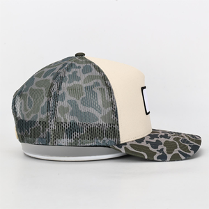 Custom Patch Logo <b>Men</b> Snapback Truck Camo Mesh <b>Cap</b> 5 Panel Foam Mesh Baseball <b>Trucker</b> Hats ODM Vietnam Manufacturer - Product Image 4