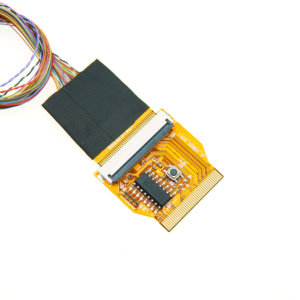 Cáp LVDS 40 chân tùy chỉnh 20455, cáp màn hình đồng trục xoắn nhỏ 0.5mm, dành cho màn hình cảm ứng LCD công nghiệp, laptop - Product Image 3