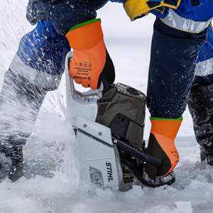 Gants de Travail d'Hiver pour Congélateur pour Extérieur par Temps Froid Gardent les Mains au Chaud Gants Imperméables pour la Pêche sur Glace la Neige et le Déneigement - Product Image 2