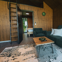 Maison conteneur préfabriquée 3 chambres à coucher Cabine d'hôtel modulaire avec minuscule capsule pliante pour usage domestique