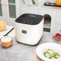 Cuiseur à riz intelligent multifonction 3L blanc antiadhésif cuiseur à riz électrique numérique