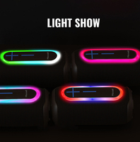 Altavoces Inalámbricos Profesionales de 15 Pulgadas, Altavoces para Fiestas, Portátiles para Exteriores, TWS, Bluetooth, Altavoz Inteligente Inalámbrico para DJ