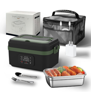 Home Tableware Food Container Self Heating <b>Lunch</b> <b>Box</b> Keep Warm Usb Charging Battery Power Rechargeable Custom Logo - Product Image 3