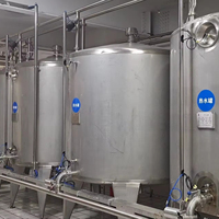 Nouveau fermenteur en acier inoxydable personnalisé réacteur presse-agrumes mélangeur cosmétique liquide processeur moteur pompe PLC boisson alimentaire jus alcool