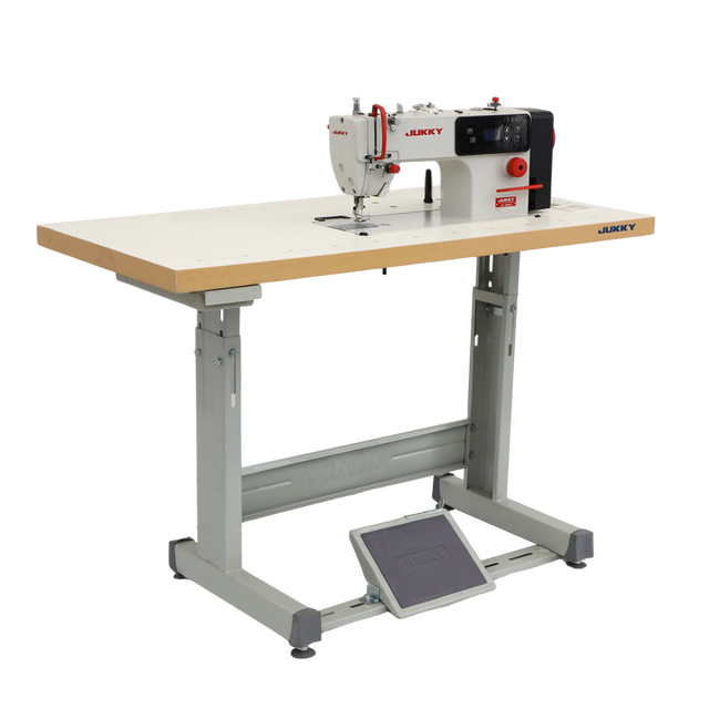 JUKKY New Model 9808 Direct Drive High Speed Industrial Lockstitch Sewing Machines with Table Good Price Apparel Machinery