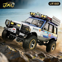 JXC LR1801 2026 Nouvelle voiture RC MOC à l'échelle 1/18, 4 roues motrices, double vitesse, modèle tout-terrain, jouets DIY pour enfants, garçons et adultes, cadeaux de voitures RC