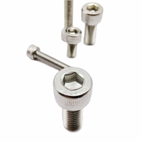 Vis à tête hexagonale en acier inoxydable SS316L avec résistance supérieure à la corrosion pour les équipements marins, chimiques et médicaux