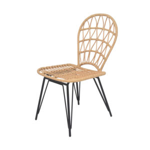 Yilin เก้าอี้หวายแบบสบายๆหรูหราสำหรับร้านอาหารลานเก้าอี้กลางแจ้งเฟอร์นิเจอร์สวน - Product Image 6