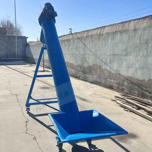 Convoyeur hélicoïdal incliné 5,5 kW 380 V à vitesse réglable, durable pour usine de fabrication - Product Image 3