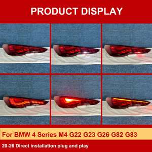 Luces Traseras J ONE OLED GTS Dragon Scale para <span class=keywords><strong>BMW</strong></span> Serie 4 M4 G22 G23 G26 G82 G83 2020-2026, Fabricante de Luces Traseras LED Mejoradas - Product Image 2