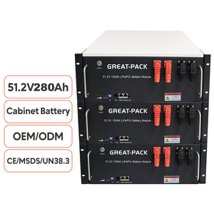 แบตเตอรี่ลิเธียมไอออนสำหรับเก็บพลังงานแสงอาทิตย์ 51.2V 200Ah 15kwh แบตเตอรี่พลังงานแสงอาทิตย์ 51.2V - Product Image 1