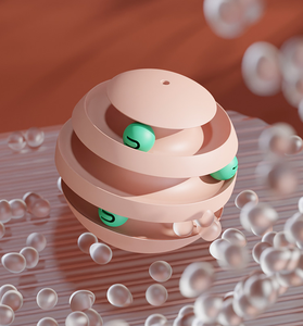 Ballon en peluche Fish Princess, simple, interactif, écologique, durable, facile à nettoyer, pour chiens, mignon, réaliste, pour jouer en intérieur - Product Image 1