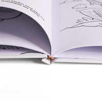 Libro de texto personalizado con dibujo de cómic de novela profesional, libro impreso de tapa dura, autoedición, impresión de libros Carboad para niños