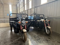 Motocicletas de 3 Ruedas Resistentes con Amortiguadores Reforzados, Ideales para Carreteras Irregulares en Zonas Rurales