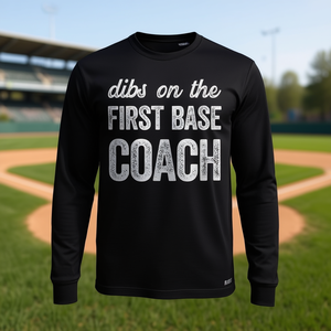 Camiseta de manga larga con estampado de béisbol para mujer, cuello redondo, algodón, temática deportiva - Product Image 3