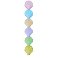 Surligneurs Fluorescents Empilables DIY en Forme de Cœur Animal Mignon Kawaii, Papeterie Couleurs Macron, Lot de 5-6 Couleurs, Pinceau à Bout Pointu