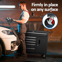 Banc de travail mobile, chariot de rangement de garage, armoire à outils, chariot à roulettes pour réparation automobile, coffre à outils en fer, OEM ODM OBM, garantie de 3 ans, charge de 300 kg