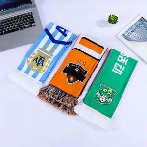 وشاح مشجعي كرة القدم الوطنية 2026 مطبوع حسب الطلب من البوليستر للرياضات وكرة القدم - Product Image 6