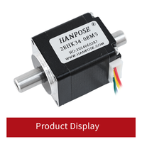 Motor Stepper Dual Axis Hanpose Nema 11 0.8a 28HK34 28HK40 28HK50 1.8 Derajat 2 Fase