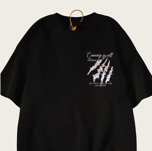 Camiseta extragrande de 220gsm y 100% algodón con lavado ácido, ropa de calle Vintage, manga corta, cuello redondo, estampado DTG, logotipo personalizado - Product Image 1