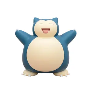 포켓몬 장난감 액션 피규어 애니메이션 도매 포켓몬 장난감 Snorlax 입체 아틀라스 진화 그룹 포켓몬