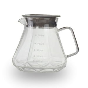 Nouveau verre de 600ml verser sur cafetière théières <span class=keywords><strong>carafe</strong></span> goutte à goutte cafetière goutteur verre gamme café serveur - Product Image 6