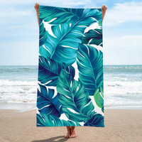 GEOMETRY Spring Beach Towels Quick Dry Microfiber Cloth Summer Dish Towels Drying Premium Abstract Pattern Swimming Bath Towel