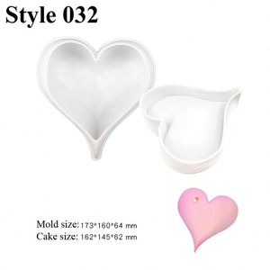 Molde de Silicona para Pastel de Chocolate, Velas, Jabón, Sopa, Corazón, Decoración de San Valentín, Regalo del Día de la Madre 2024 - Product Image 6