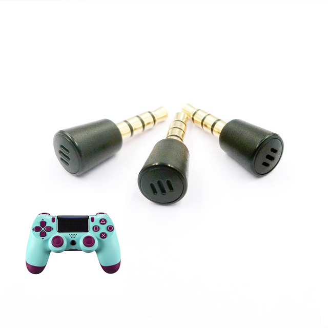 PS4 Controller Game NS Handheld 3.5 Inline Microphone Accessory Computer Voice Input for Gaming