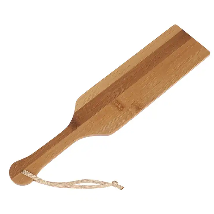 Bamboo Spanking Paddle,Sex Toys For Couples, Bdsm Bondage Sex Whip Flogger  For Woman Men,Adult