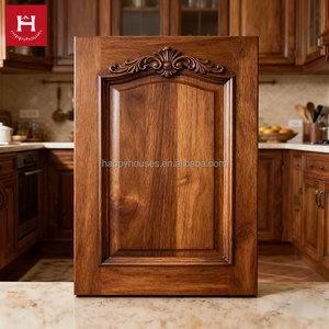Felice case intere casa di personalizzazione classica in legno massello armadi da <span class=keywords><strong>cucina</strong></span> porta campione del fornitore di campioni gratuiti <span class=keywords><strong>disegni</strong></span> a base di campione - Product Image 1