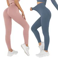 Leggings de yoga en Nylon spandex pour femmes, nouveau pantalon de sport, de fitness, contrôle du ventre