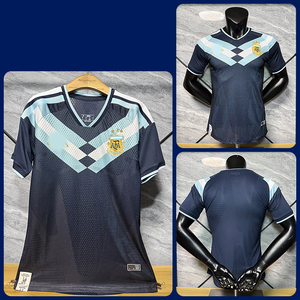Camiseta <span class=keywords><strong>de</strong></span> Fútbol Personalizada al por Mayor para la <span class=keywords><strong>Copa</strong></span> <span class=keywords><strong>de</strong></span> Naciones 2026-27, Portugal, Francia, Brasil, Inglaterra, Malla <span class=keywords><strong>de</strong></span> Poliéster <span class=keywords><strong>de</strong></span> Secado Rápido, Unisex, Adulto, Dropshipping - Product Image 5